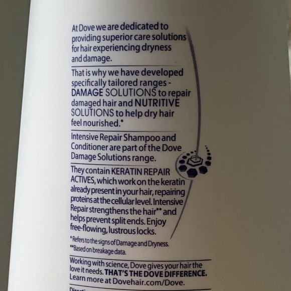 Large Intensive Repair Damage Solution Shampoo - Picture 4 of 6